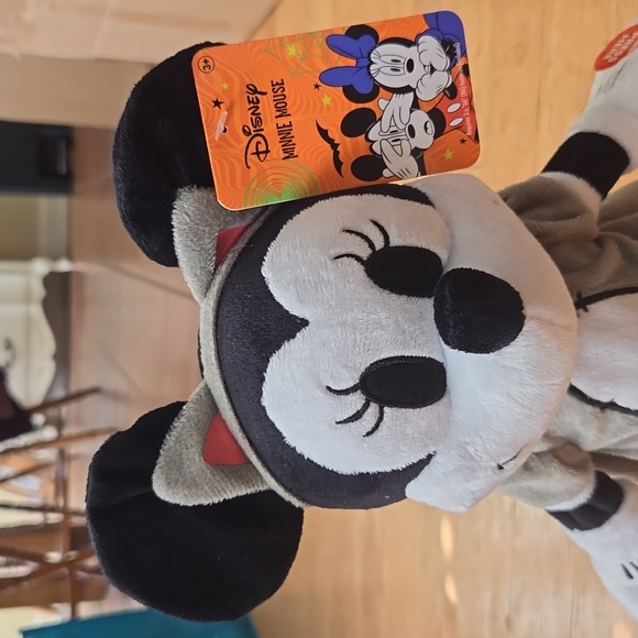 NWT Disney Minnie Mouse Halloween Battery Operated Fancing Plush 13" Tall - Picture 5 of 9